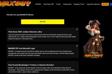 MAX889 Indonesian Casino 1st Secure Link Login