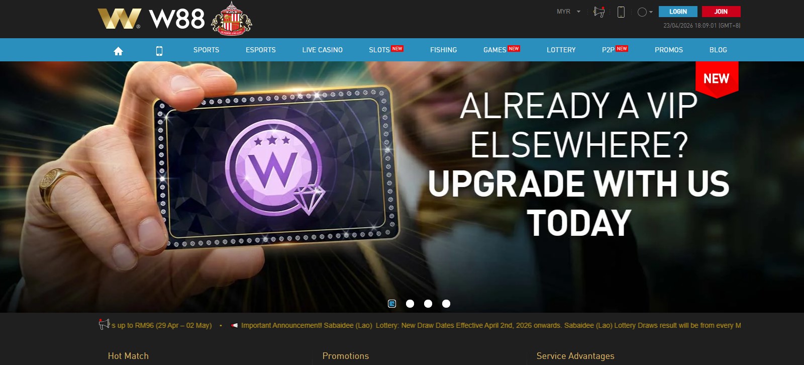 W88 Online Casino Sportsbook