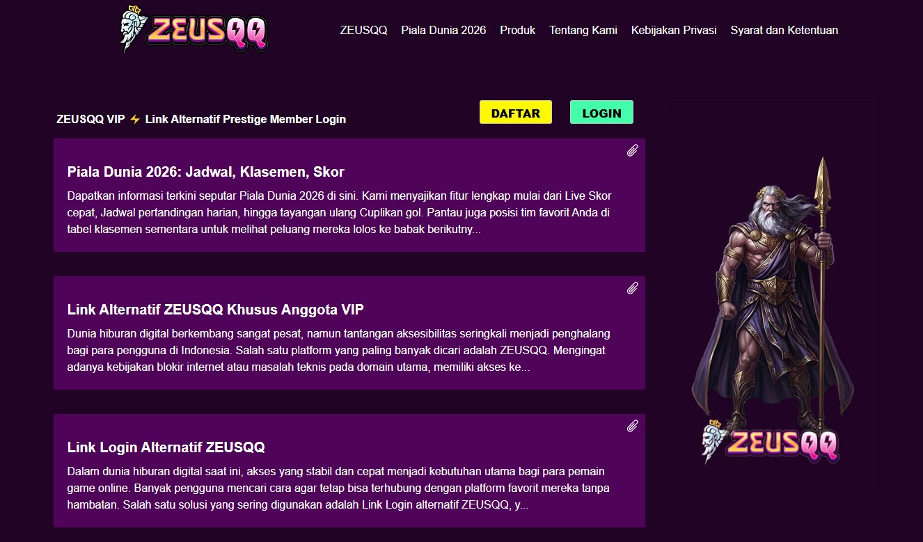 ZEUSQQ Secure Alternative Link Login Best 1